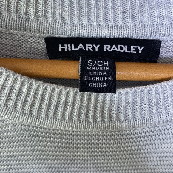 Hilary Radley || Layered Look Sweater; Ribbed Texture; Size S/CH - Picture 6 of 14